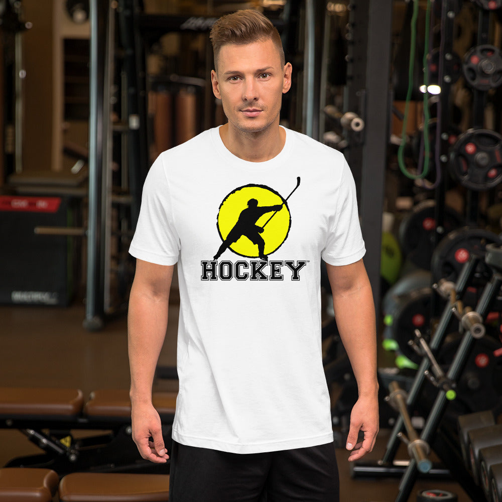 MY SPORT HOCKEY™ YELLOW SETTING SUN T-SHIRT