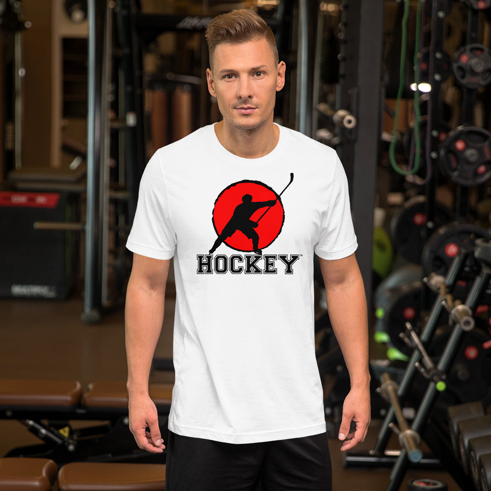 MY SPORT HOCKEY™ RED SETTING SUN T-SHIRT