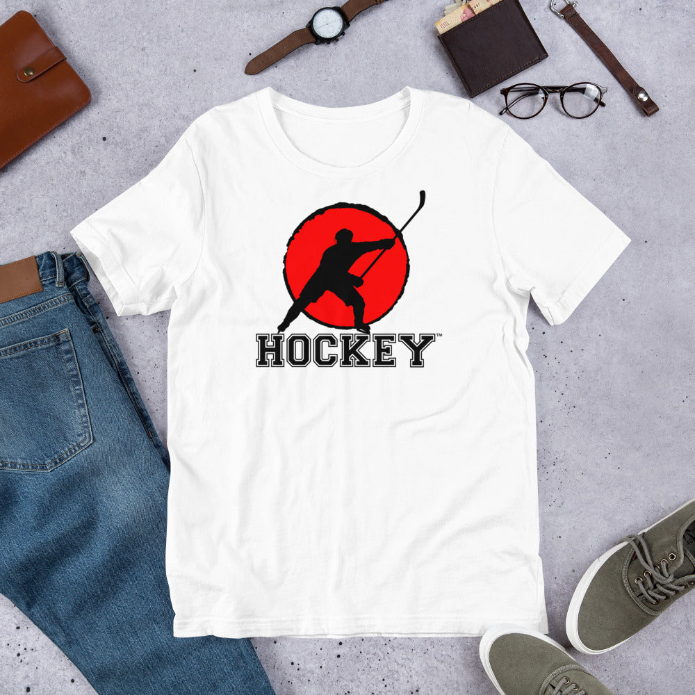 MY SPORT HOCKEY™ RED SETTING SUN T-SHIRT