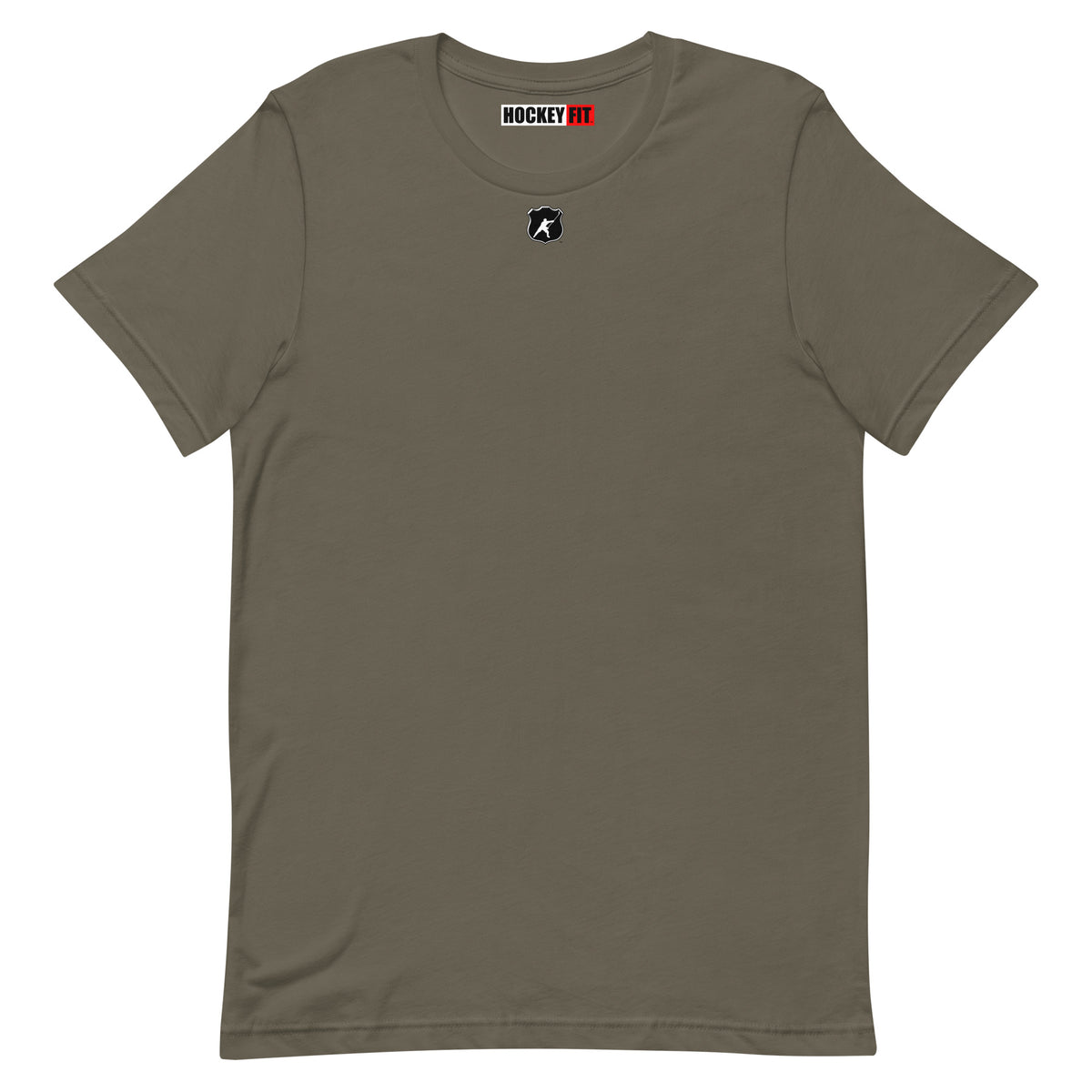 HOCKEYFIT™ SHIELD LOGO T-SHIRT - ARMY