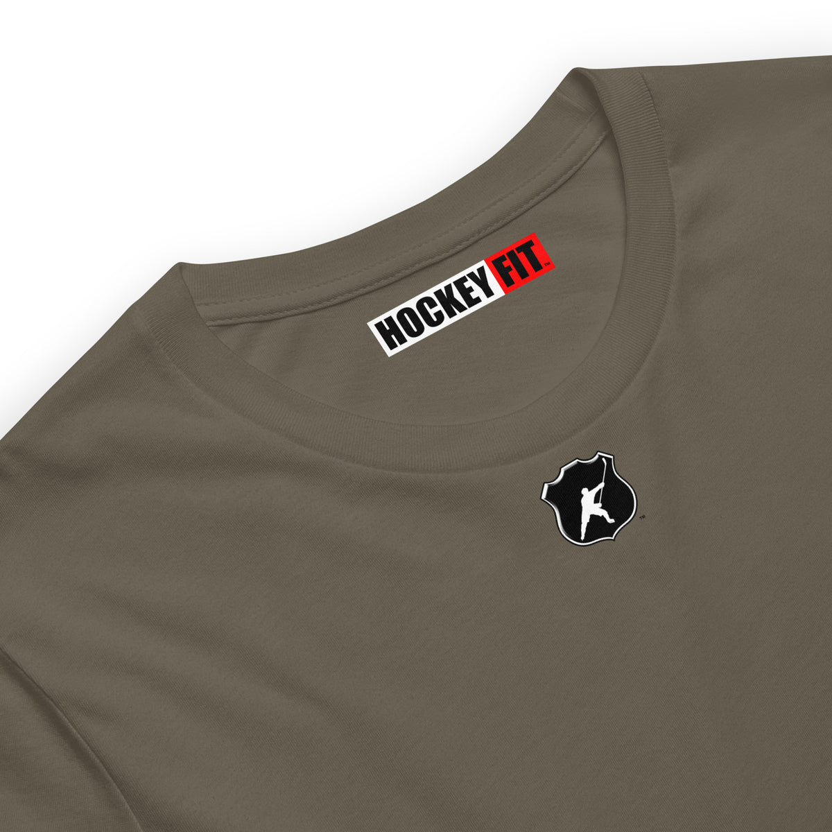 HOCKEYFIT™ SHIELD LOGO T-SHIRT - ARMY
