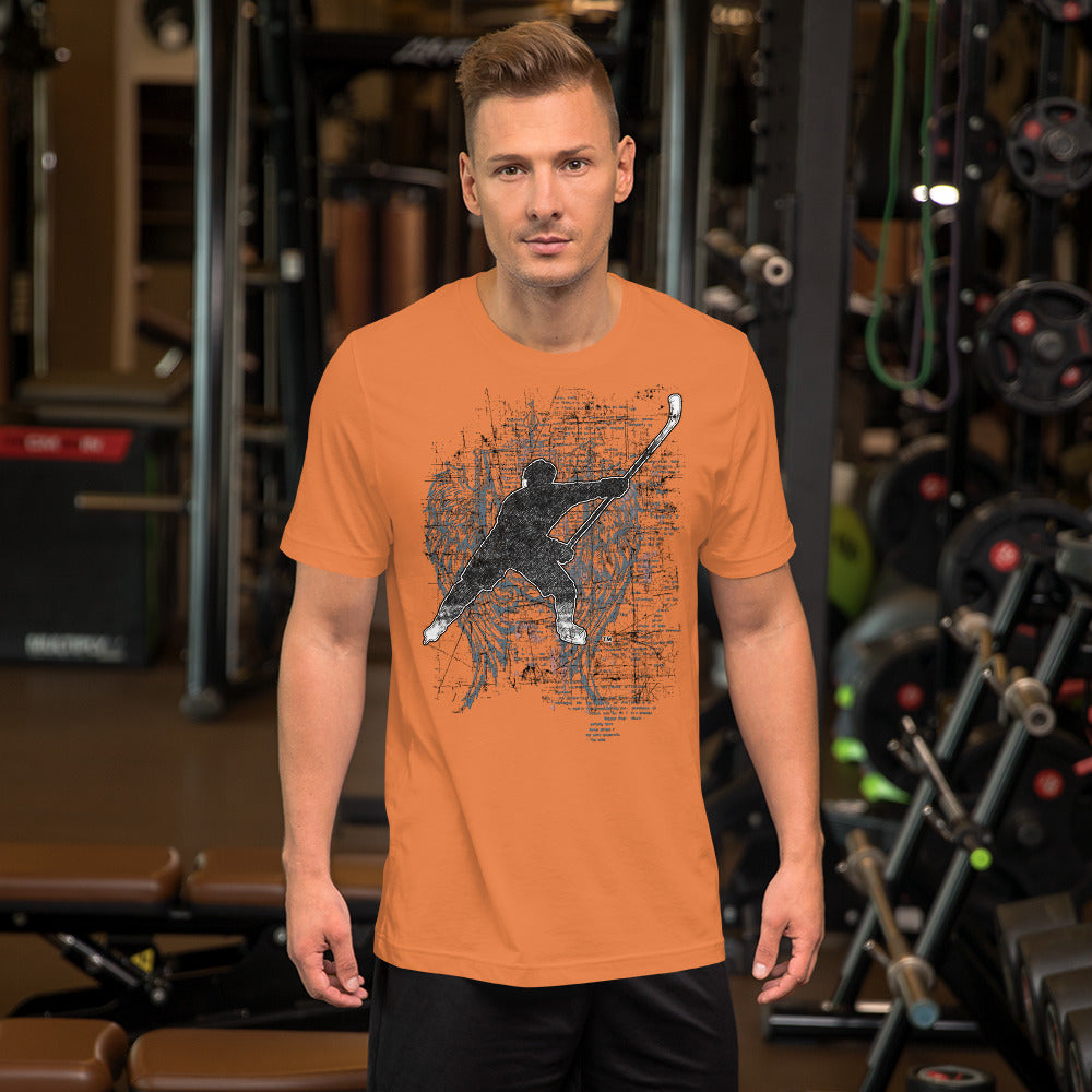 MY SPORT HOCKEY™ PLAYER DISTRESSED WINGS T-Shirt