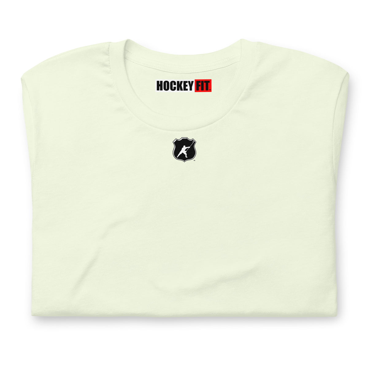HOCKEYFIT™ SHIELD LOGO T-SHIRT - CITRON