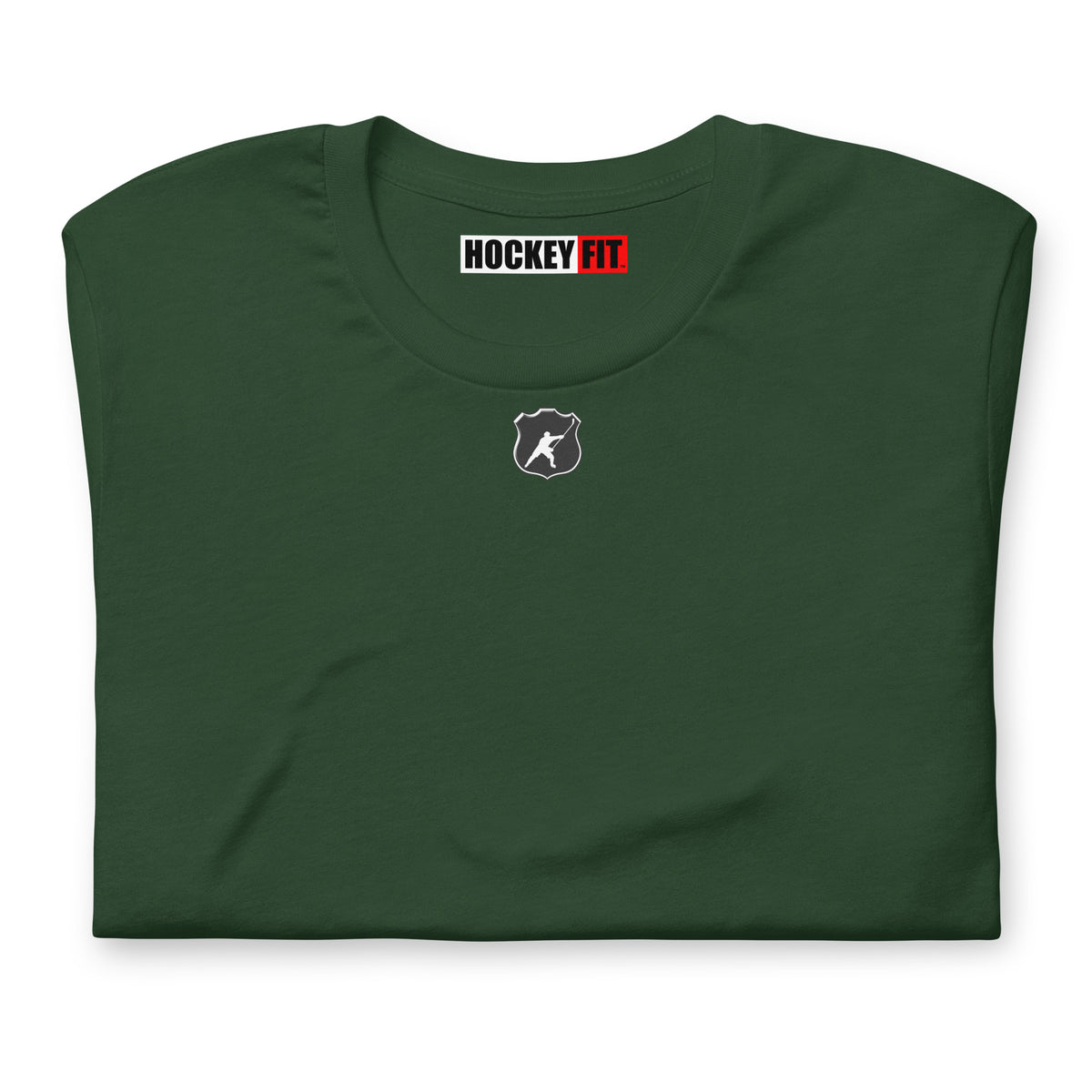 HOCKEYFIT™ SHIELD LOGO T-SHIRT - FOREST
