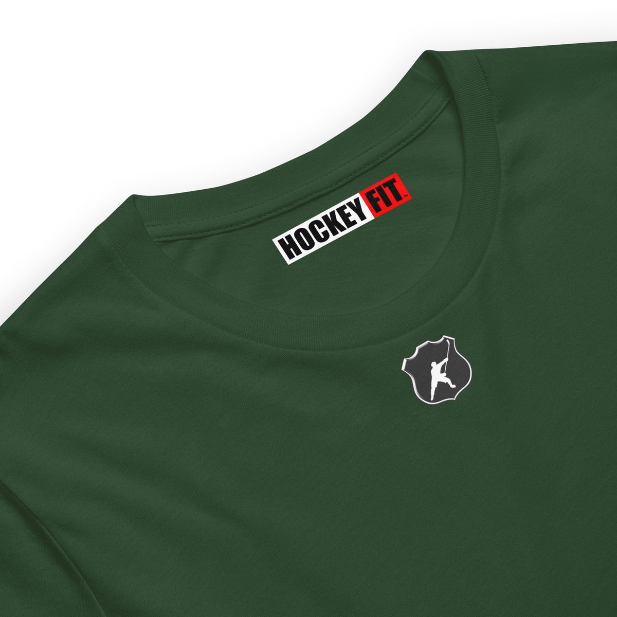 HOCKEYFIT™ SHIELD LOGO T-SHIRT - FOREST