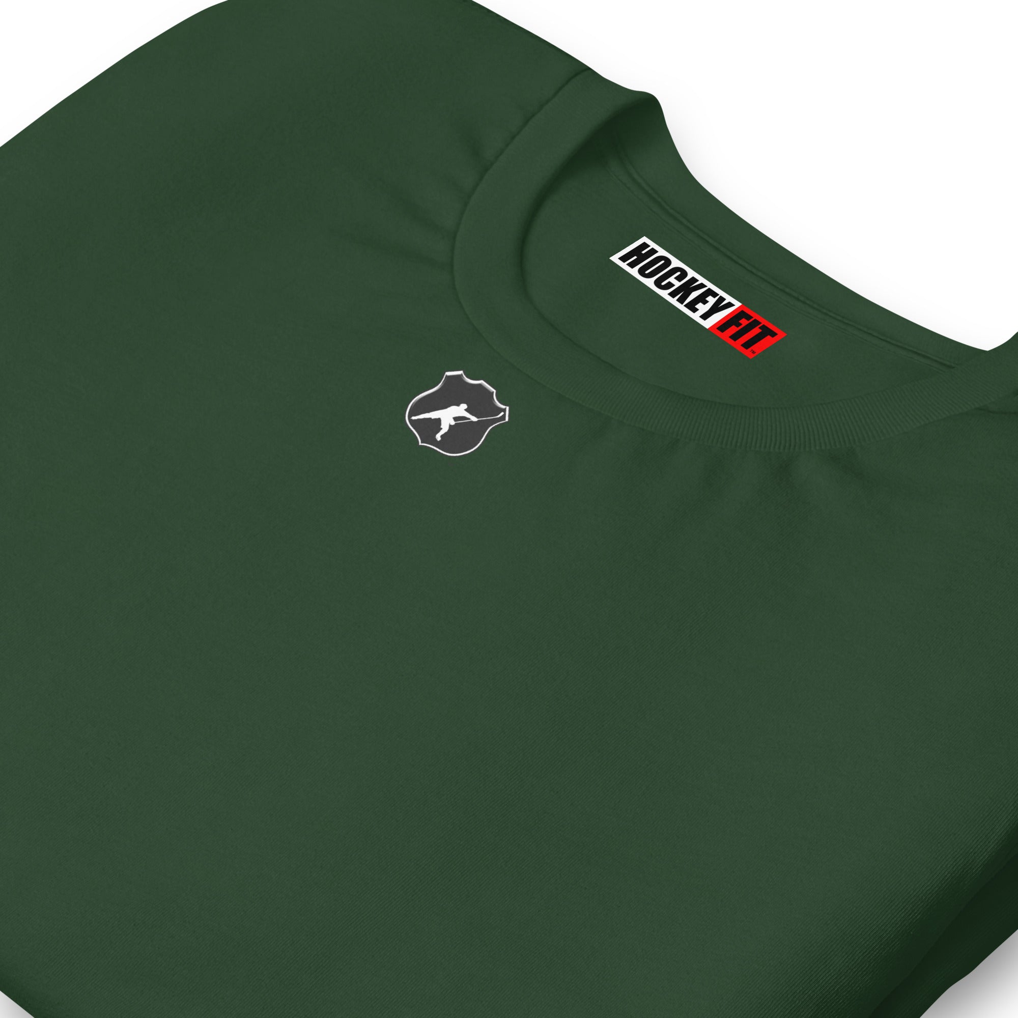 HOCKEYFIT™ SHIELD LOGO T-SHIRT - FOREST