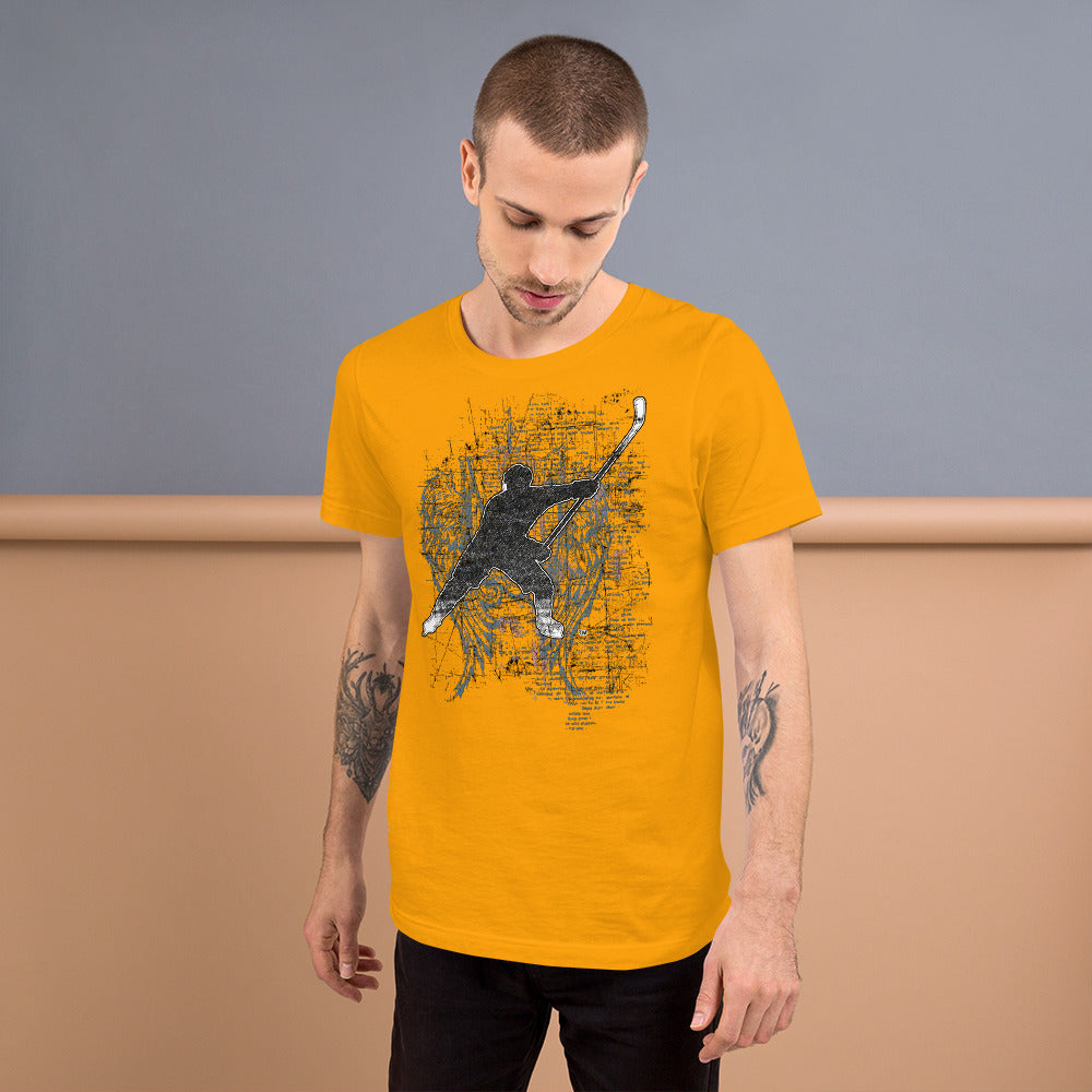 MY SPORT HOCKEY™ PLAYER DISTRESSED WINGS T-Shirt