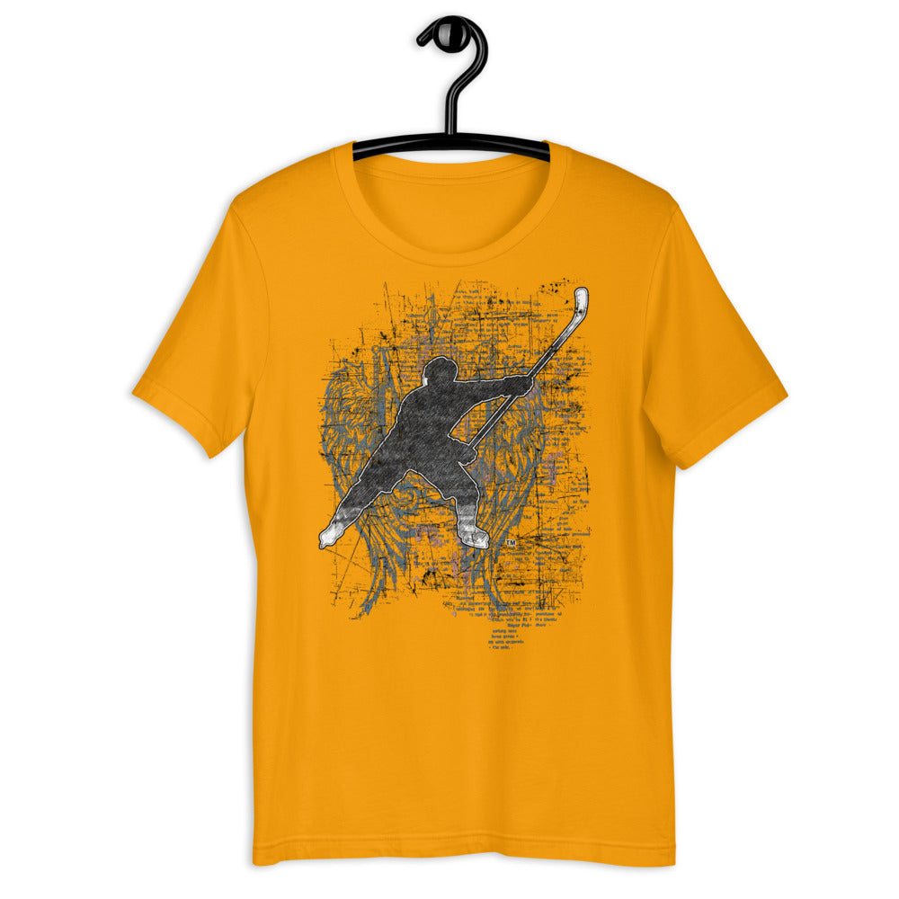 MY SPORT HOCKEY™ PLAYER DISTRESSED WINGS T-Shirt