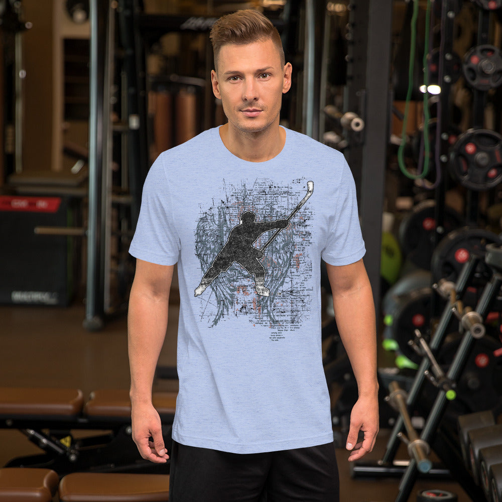 MY SPORT HOCKEY™ PLAYER DISTRESSED WINGS T-Shirt