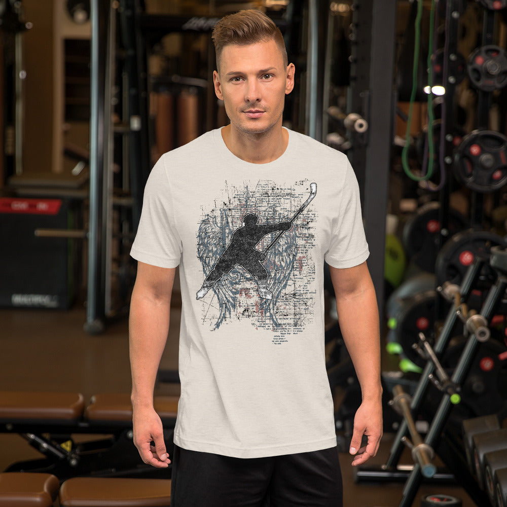 MY SPORT HOCKEY™ PLAYER DISTRESSED WINGS T-Shirt