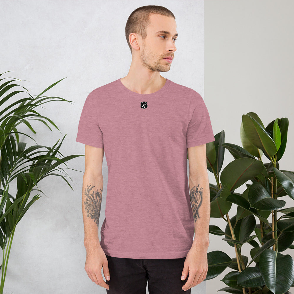 HOCKEYFIT™ SHIELD LOGO T-SHIRT - HEATHER ORCHID