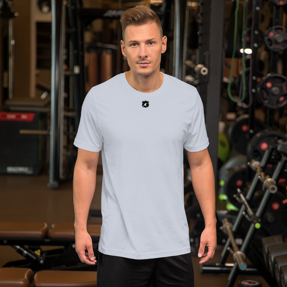 HOCKEYFIT™ SHIELD LOGO T-SHIRT - LIGHT BLUE
