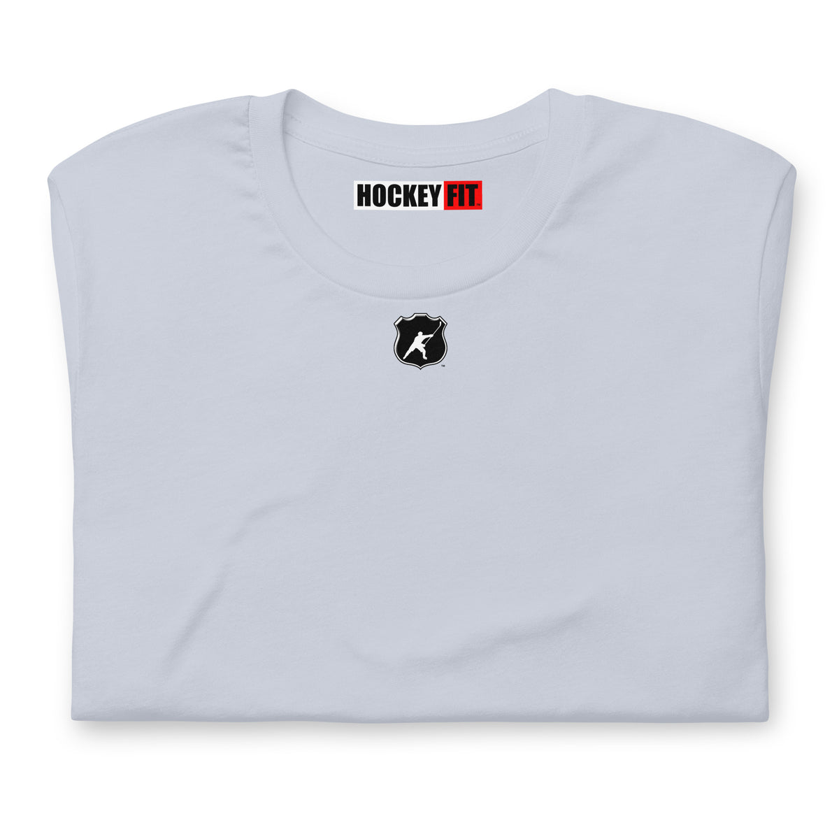 HOCKEYFIT™ SHIELD LOGO T-SHIRT - LIGHT BLUE