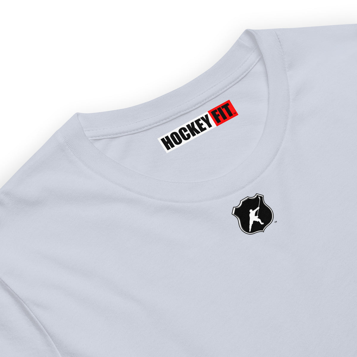 HOCKEYFIT™ SHIELD LOGO T-SHIRT - LIGHT BLUE