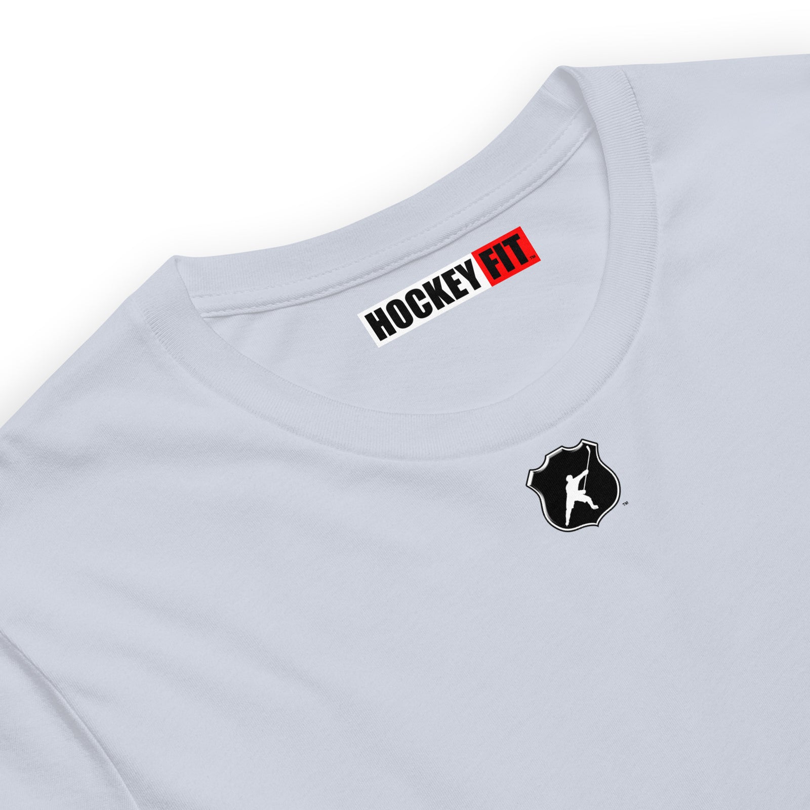 HOCKEYFIT™ SHIELD LOGO T-SHIRT - LIGHT BLUE