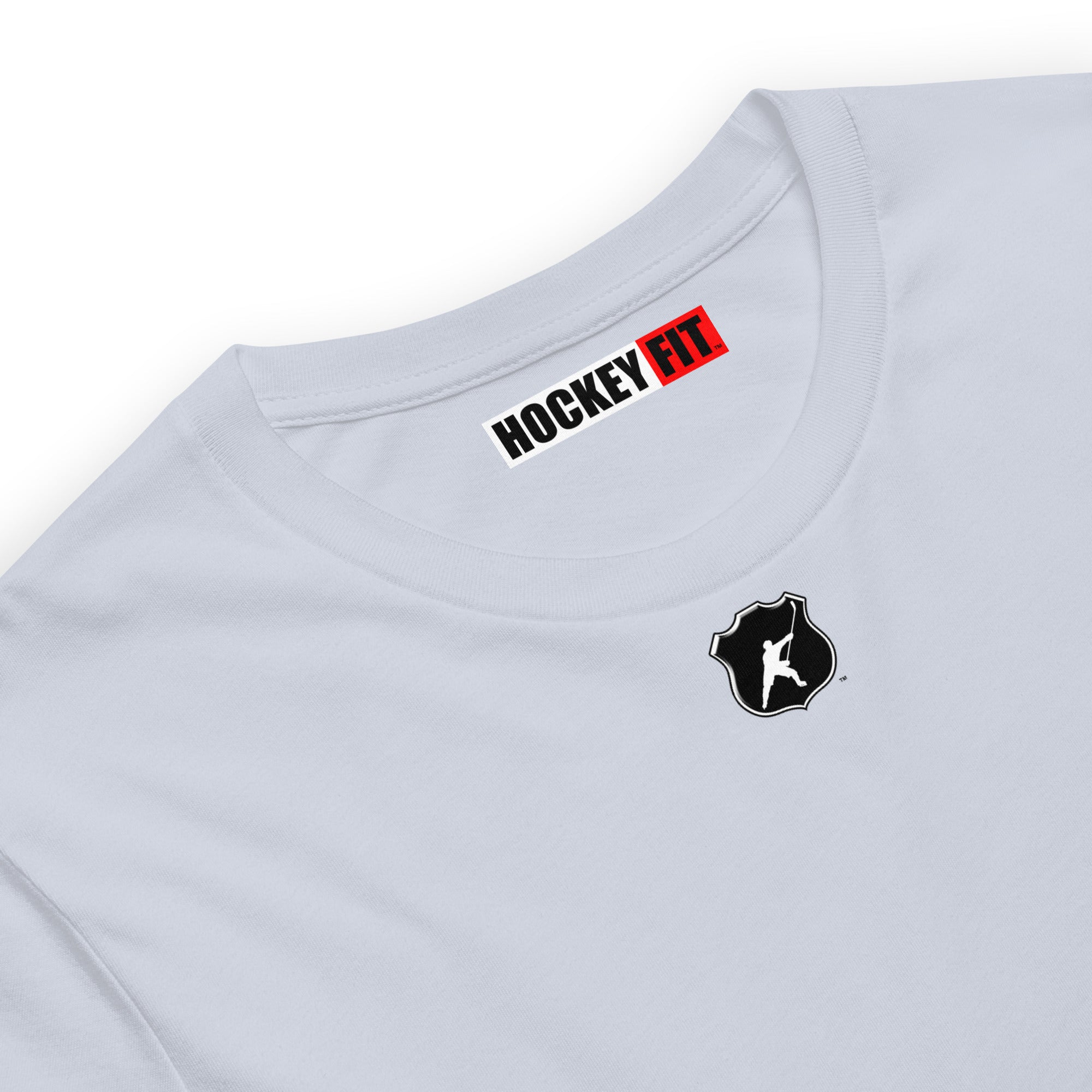 HOCKEYFIT™ SHIELD LOGO T-SHIRT - LIGHT BLUE