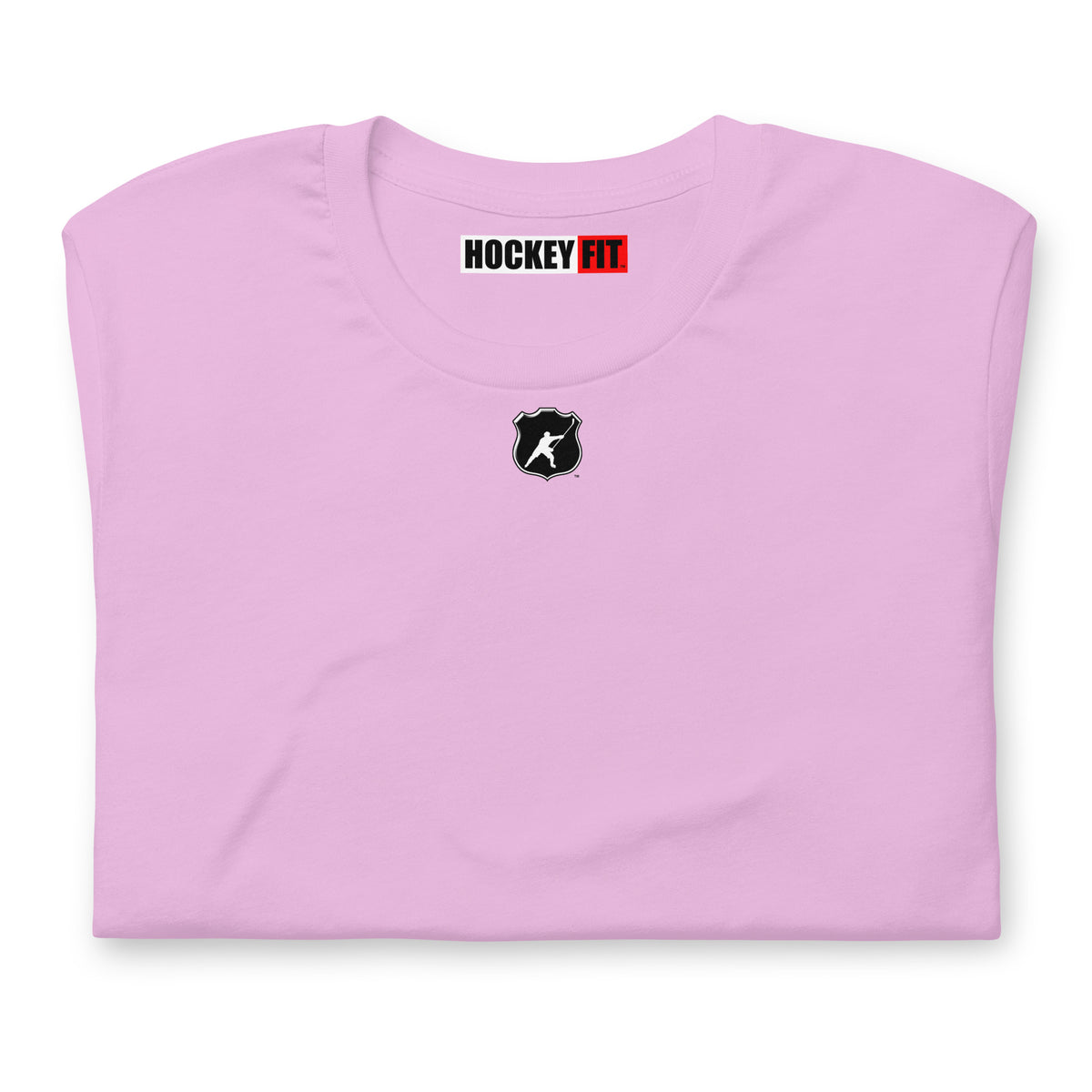 HOCKEYFIT™ SHIELD LOGO T-SHIRT - LILAC