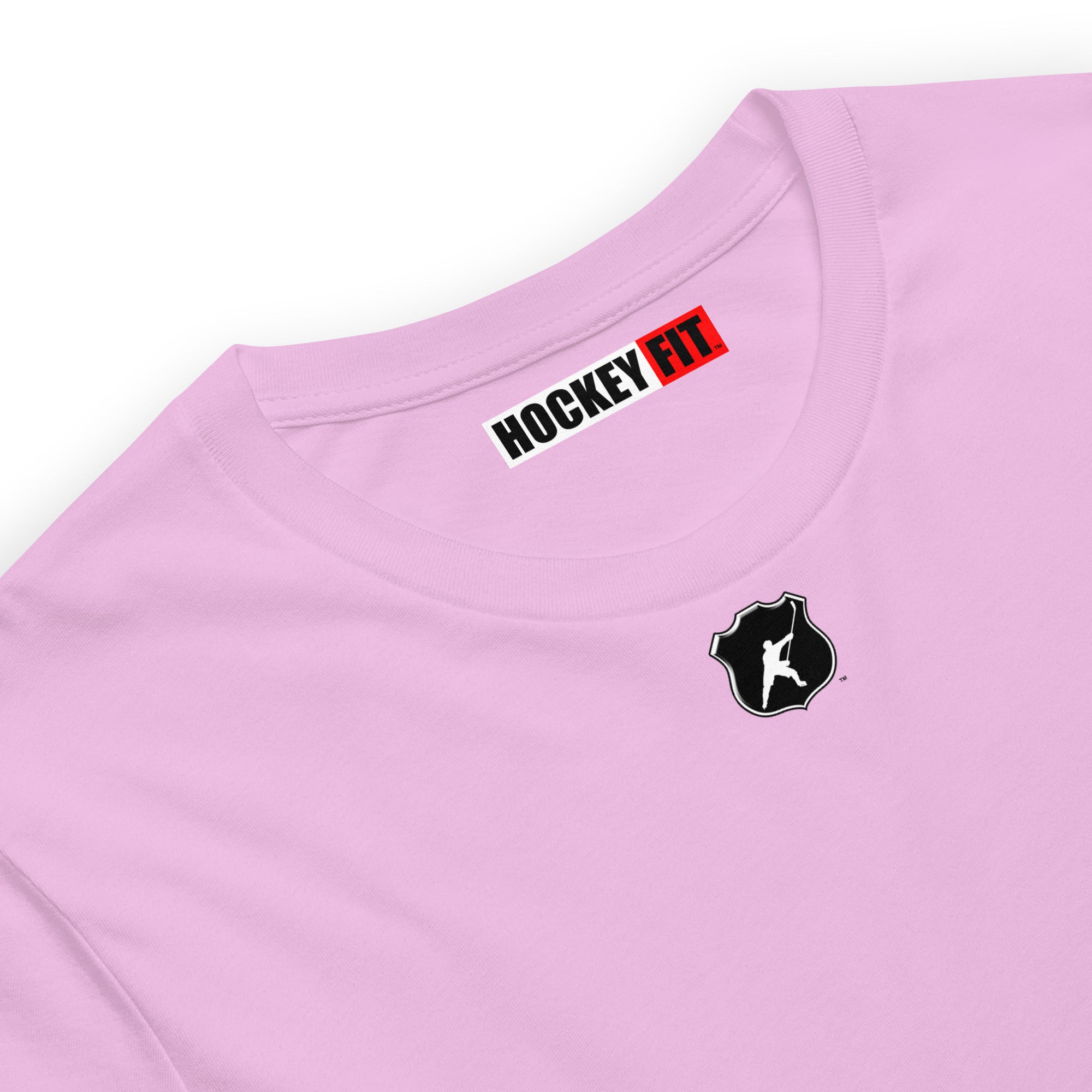 HOCKEYFIT™ SHIELD LOGO T-SHIRT - LILAC