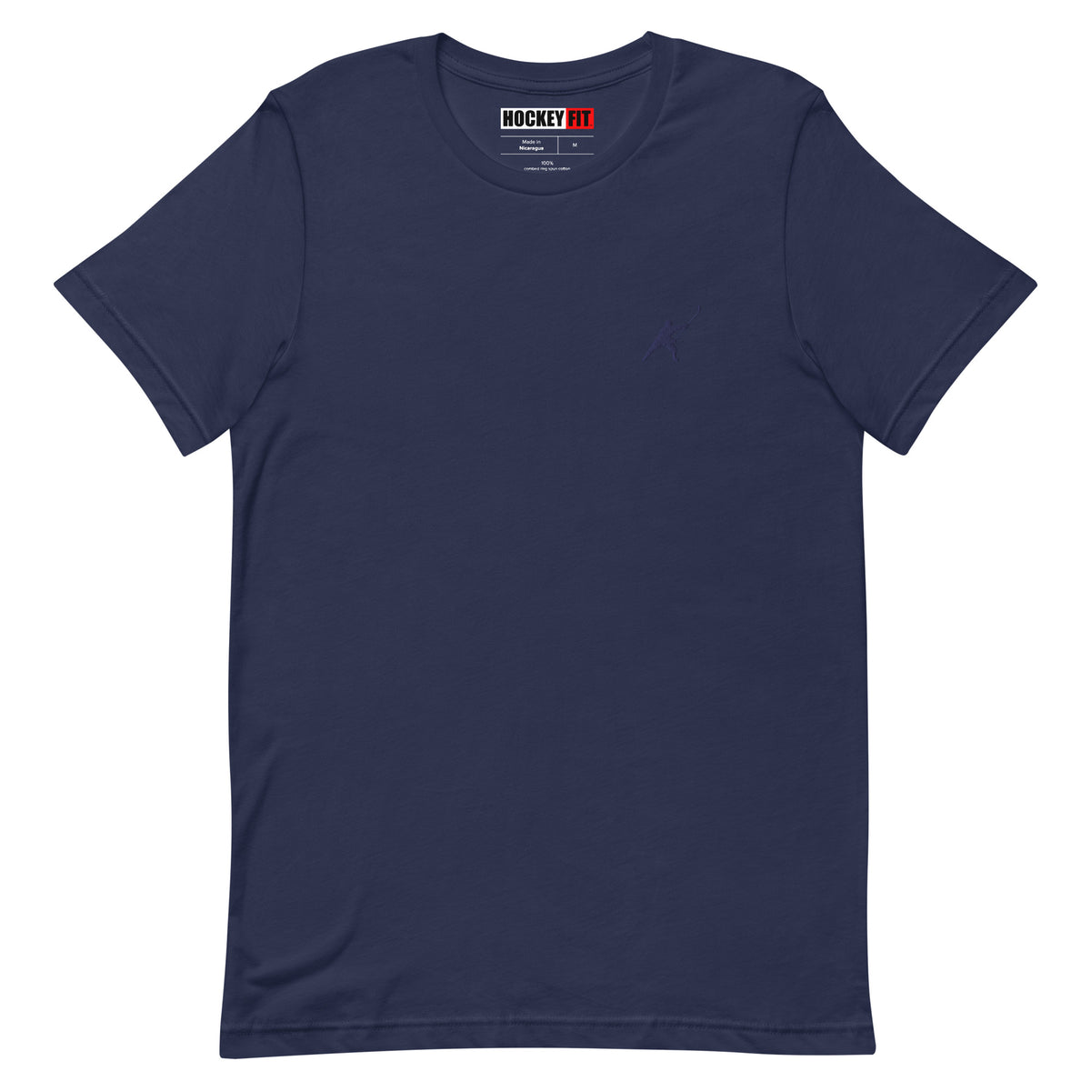 HOCKEYFIT™ EMBROIDERED NAVY T-SHIRT
