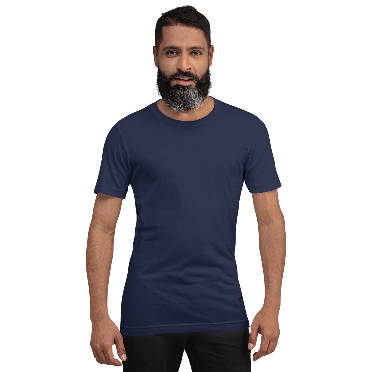 HOCKEYFIT™ EMBROIDERED NAVY T-SHIRT