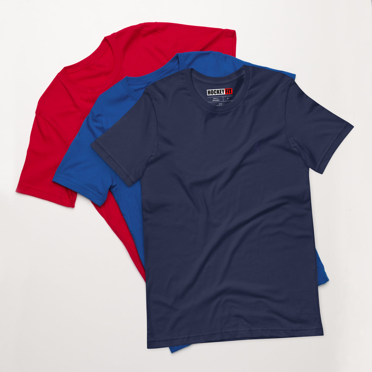 HOCKEYFIT™ EMBROIDERED NAVY T-SHIRT