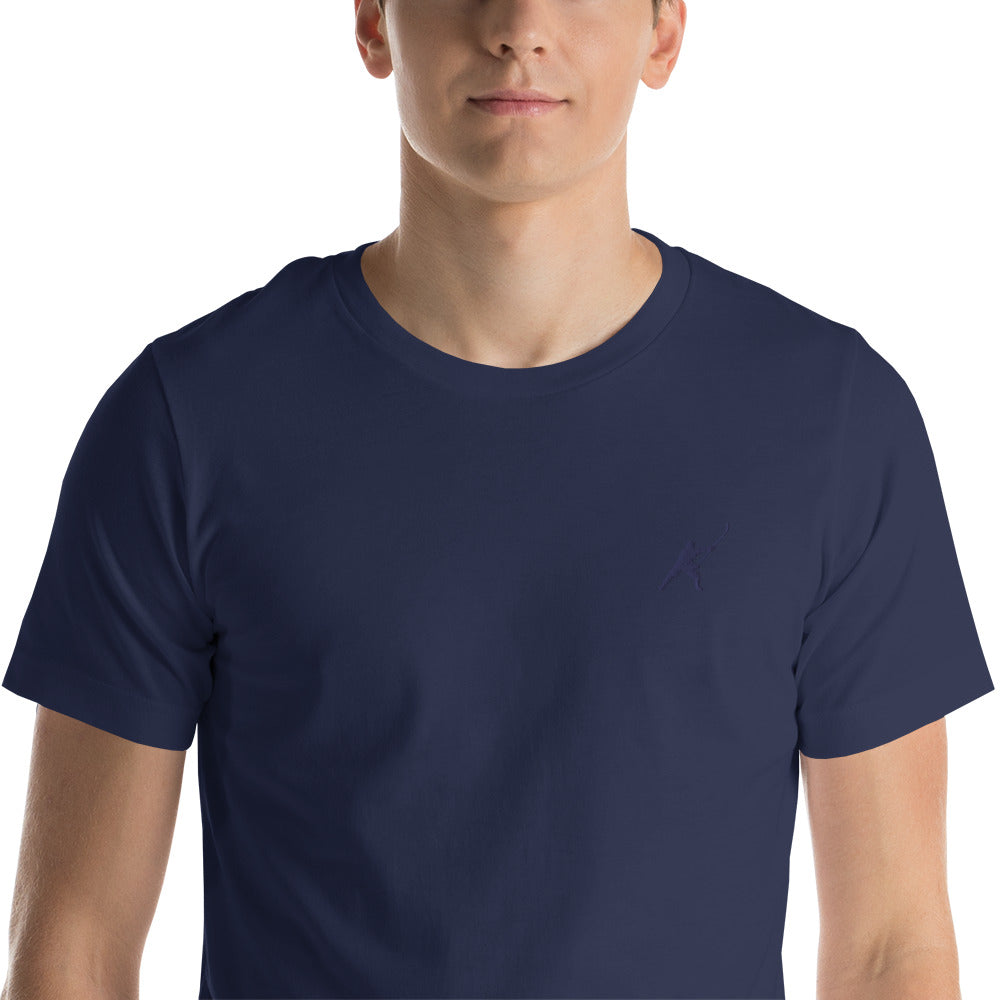 HOCKEYFIT™ EMBROIDERED NAVY T-SHIRT