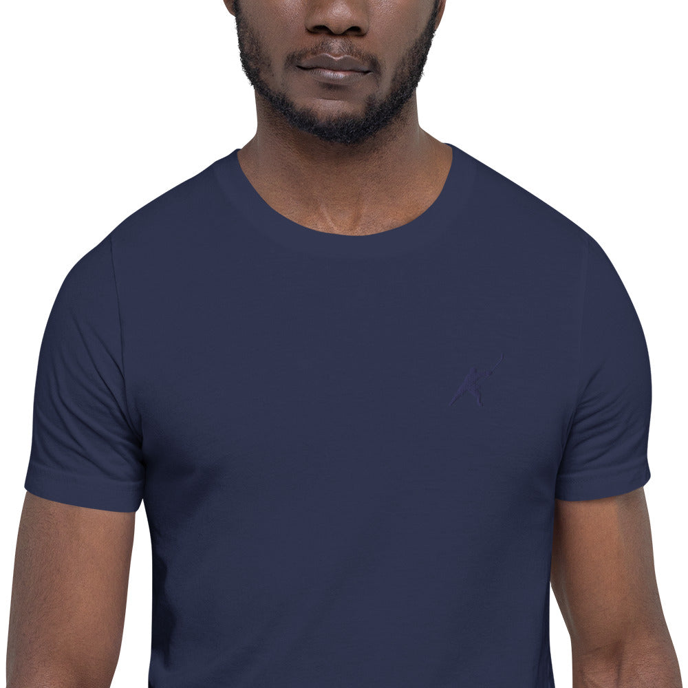 HOCKEYFIT™ EMBROIDERED NAVY T-SHIRT