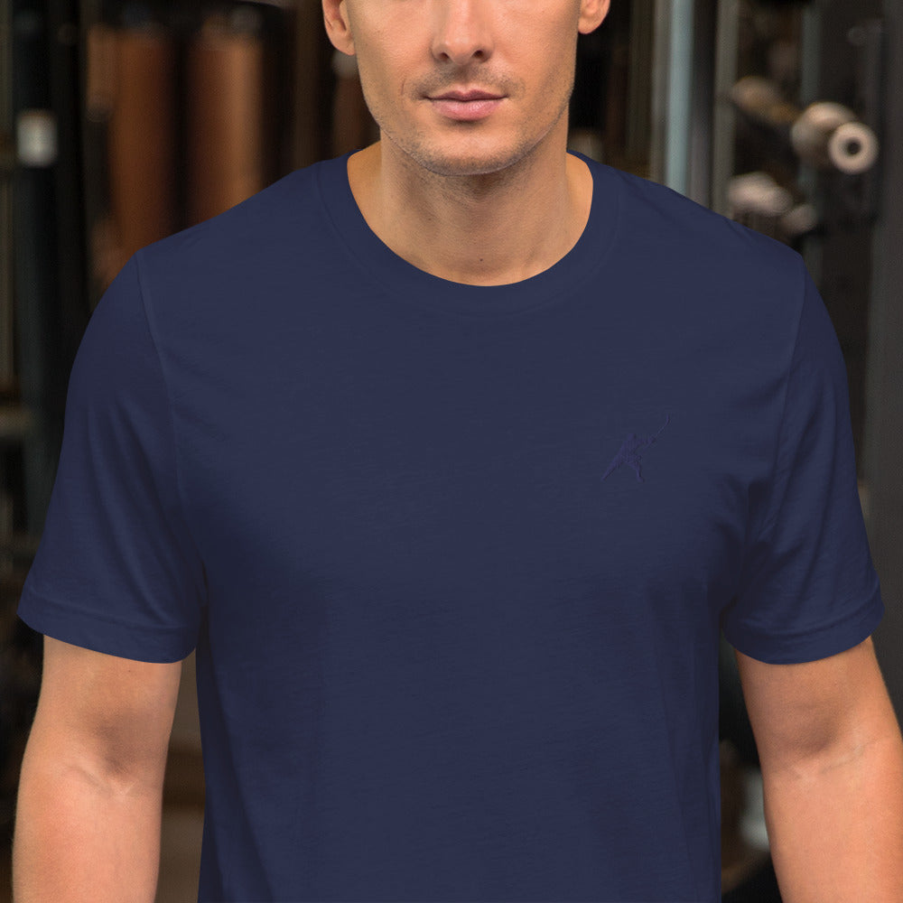 HOCKEYFIT™ EMBROIDERED NAVY T-SHIRT