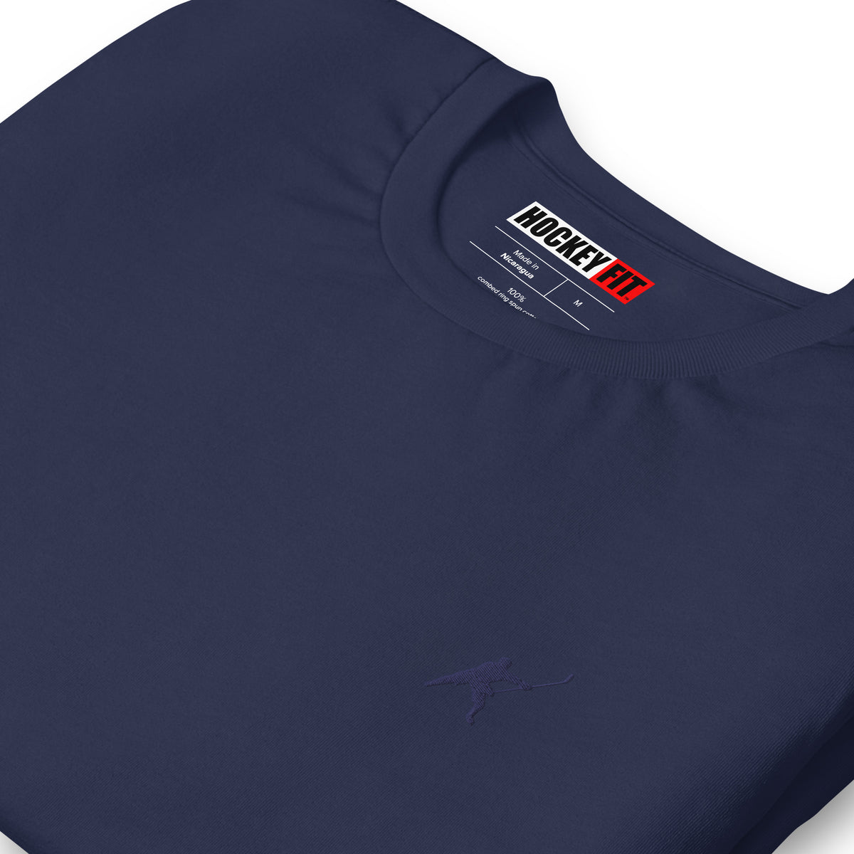 HOCKEYFIT™ EMBROIDERED NAVY T-SHIRT