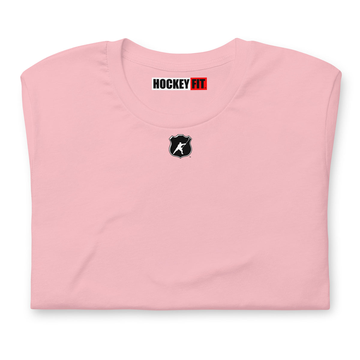HOCKEYFIT™ SHIELD LOGO T-SHIRT - PINK