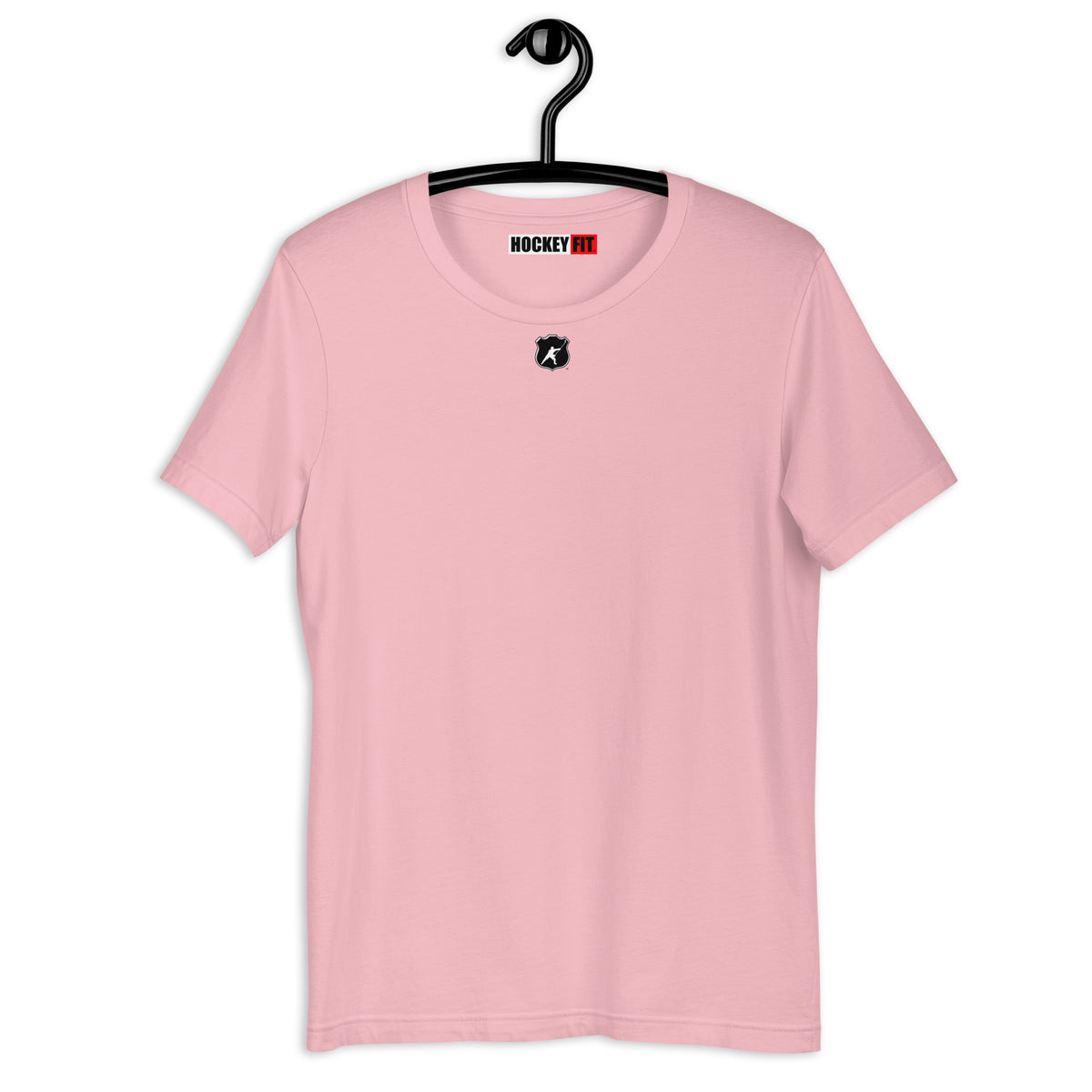 HOCKEYFIT™ SHIELD LOGO T-SHIRT - PINK
