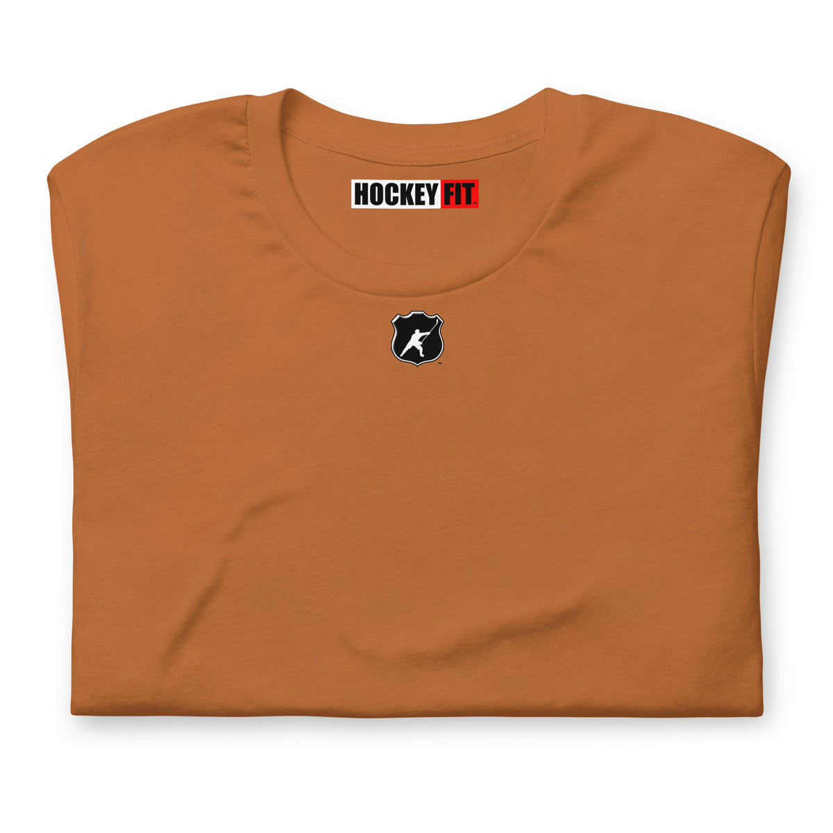 HOCKEYFIT™ SHIELD LOGO T-SHIRT - TOAST