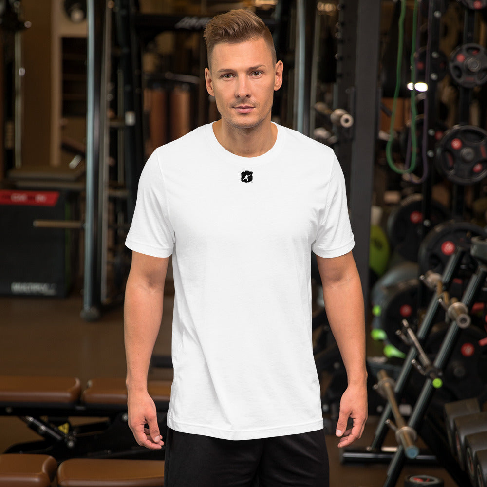 HOCKEYFIT™ SHIELD LOGO T-SHIRT - WHITE