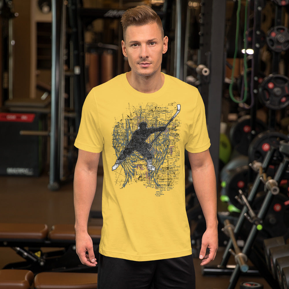 MY SPORT HOCKEY™ PLAYER DISTRESSED WINGS T-Shirt