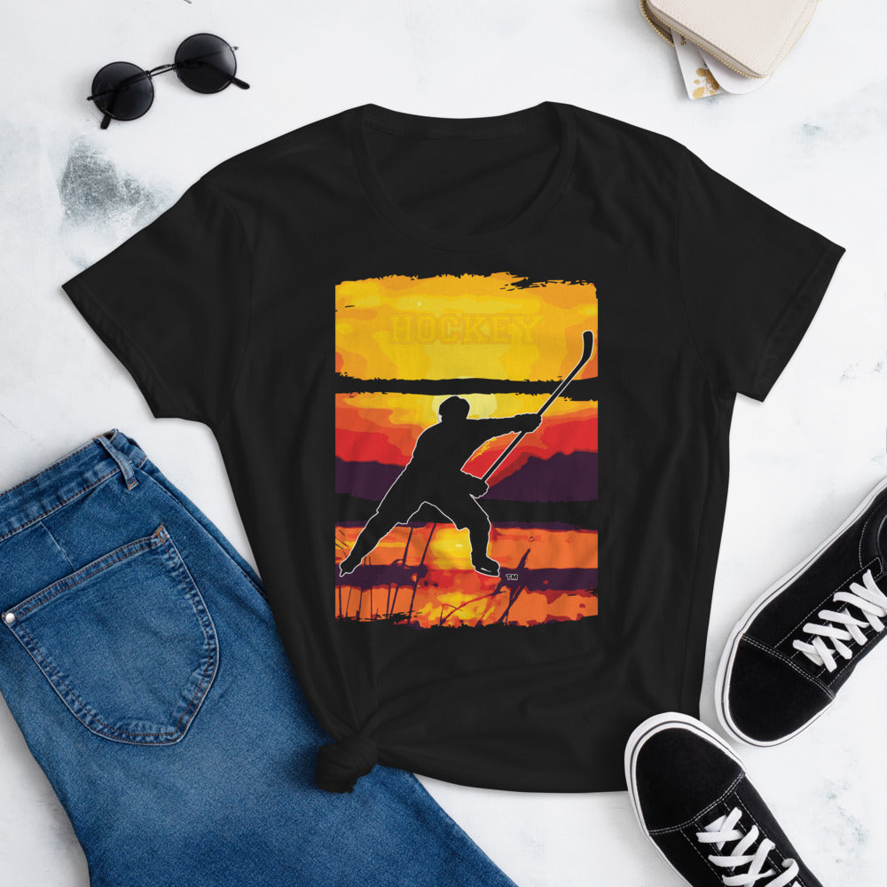 MY SPORT HOCKEY™ POND HOCKEY SUNSET TEE