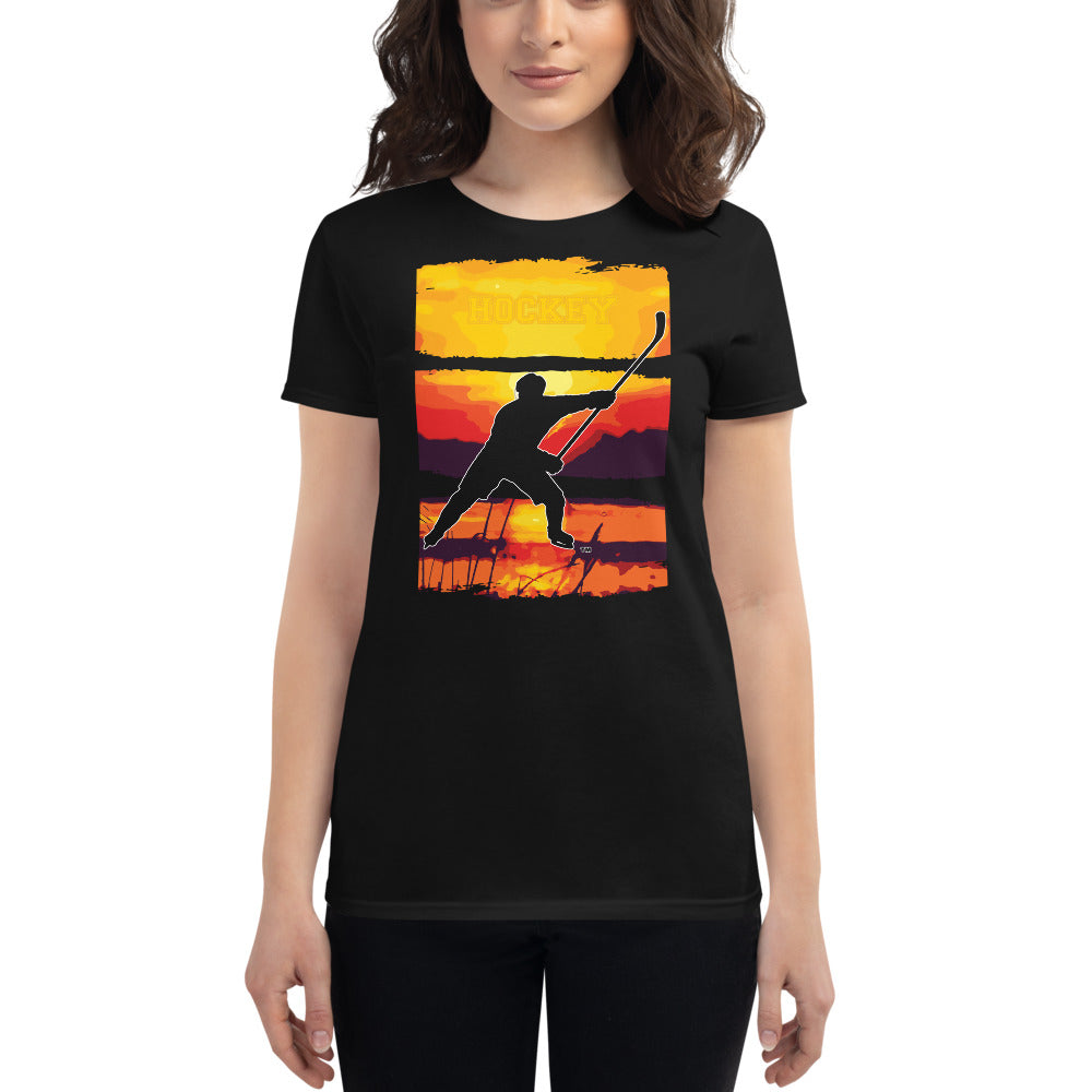 MY SPORT HOCKEY™ POND HOCKEY SUNSET TEE