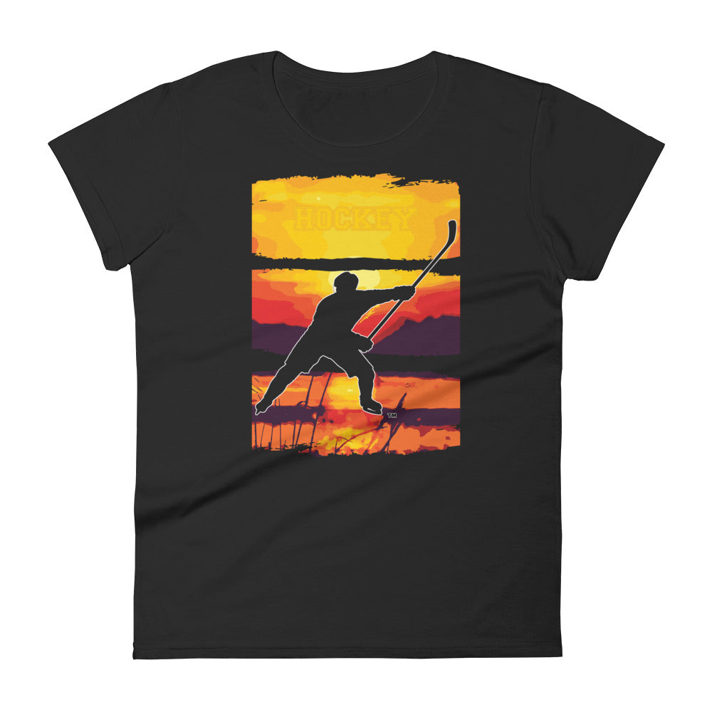 MY SPORT HOCKEY™ POND HOCKEY SUNSET TEE