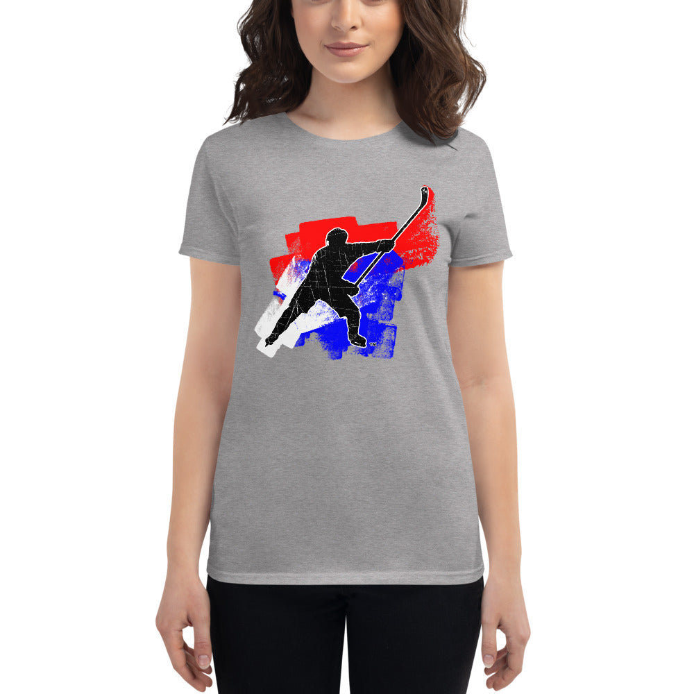 MY SPORT HOCKEY™ RED WHITE &amp; BLUE TEE
