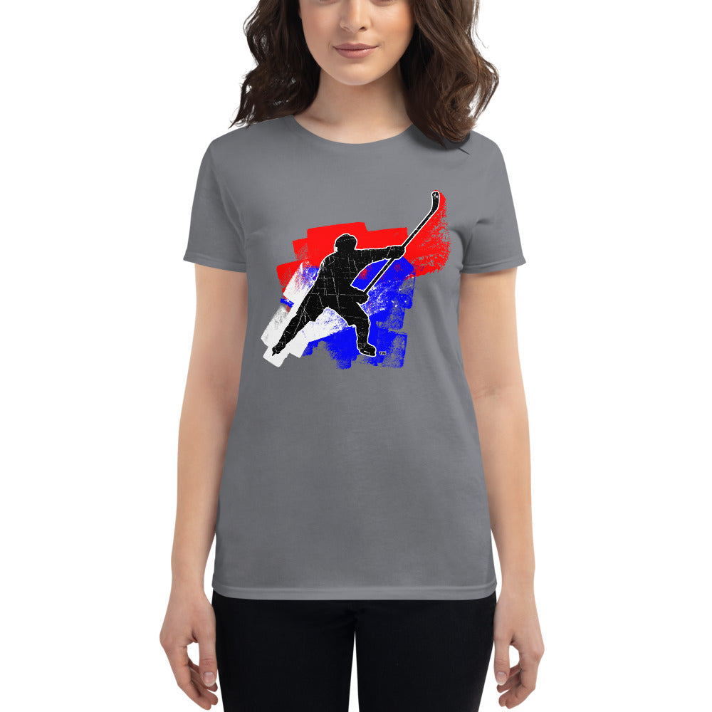 MY SPORT HOCKEY™ RED WHITE &amp; BLUE TEE