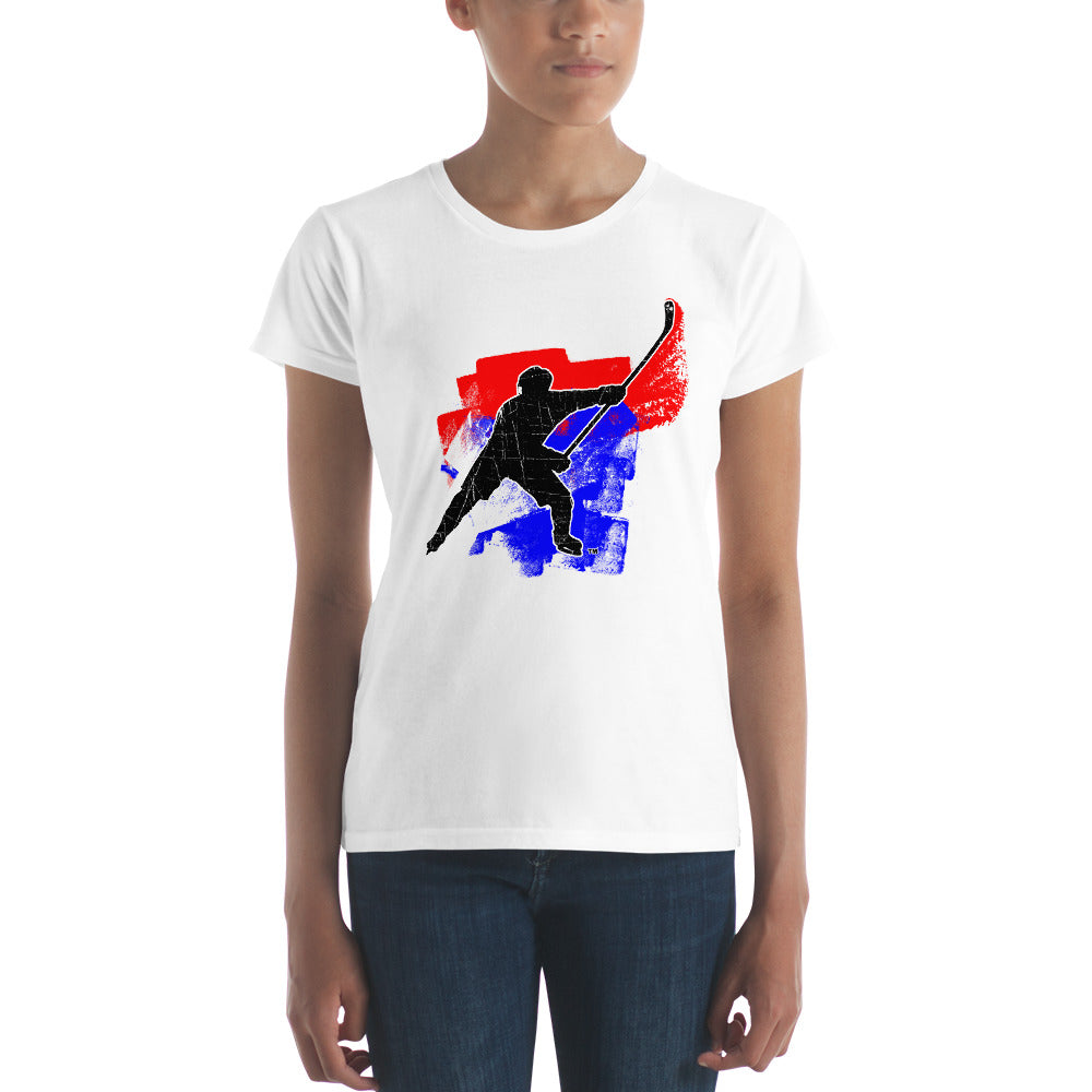 MY SPORT HOCKEY™ RED WHITE &amp; BLUE TEE